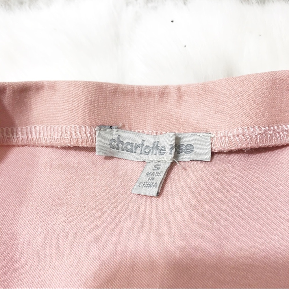 Charlotte Russe women’s top and mini shirt sets S - Picture 7 of 8